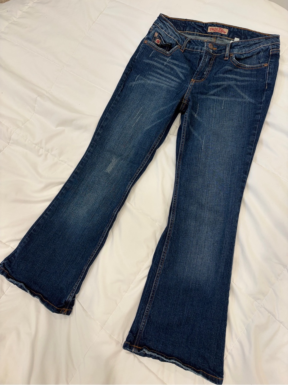 Paris Blues Low Waisted Flared Jeans